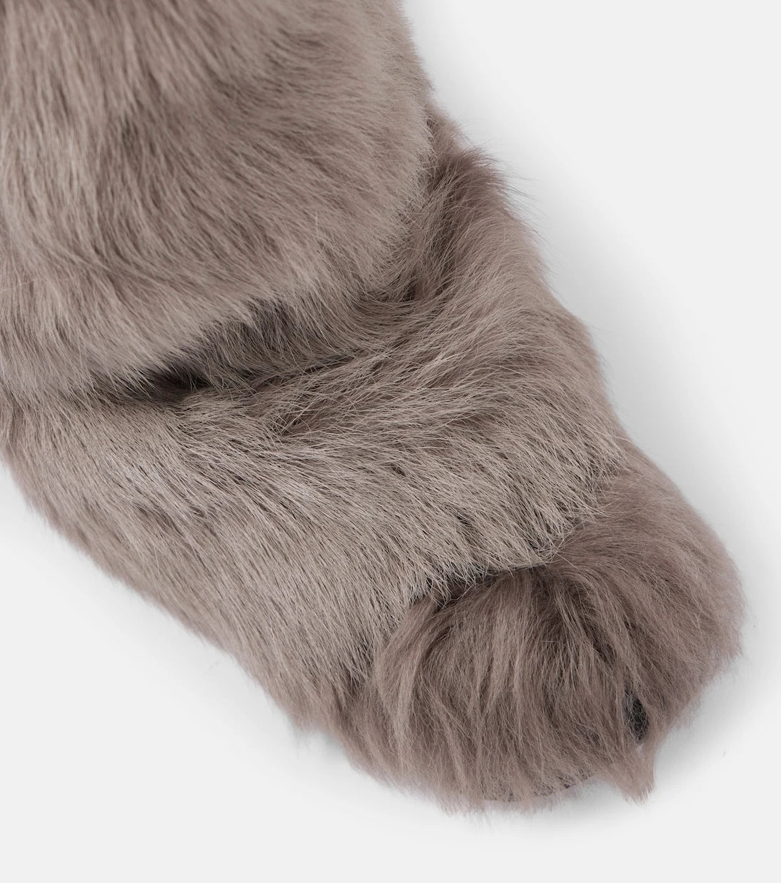 The Attico - Robin shearling knee-high boots