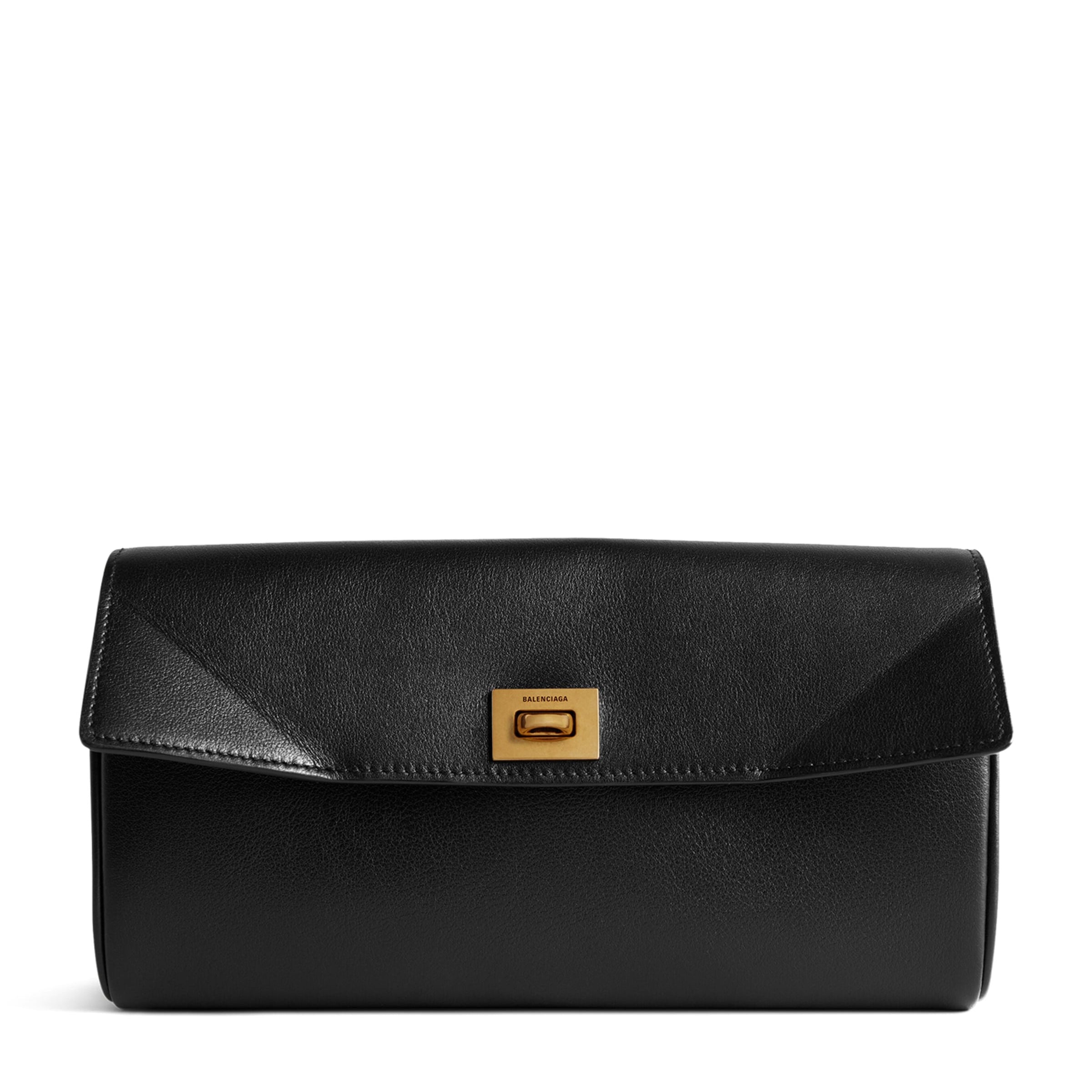 Black Leather Rodeo Wallet