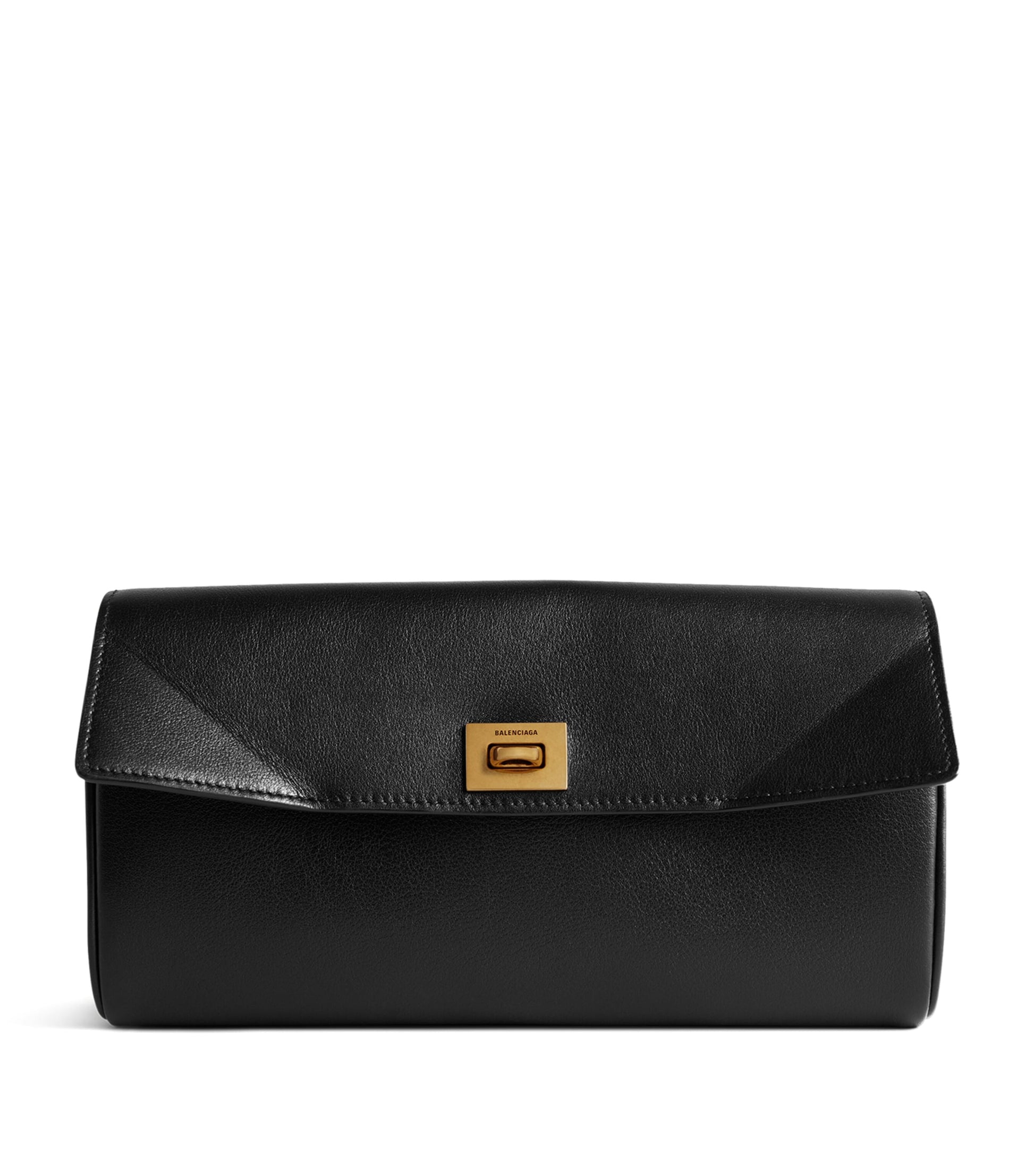 Black Leather Rodeo Wallet