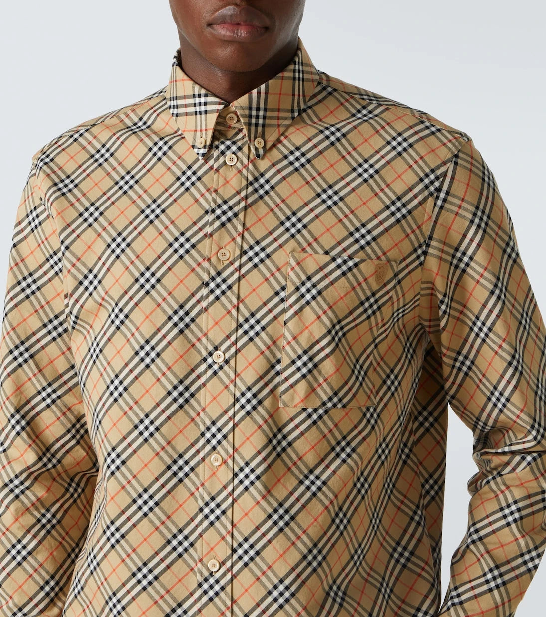 Burberry - Burberry Check cotton poplin shirt