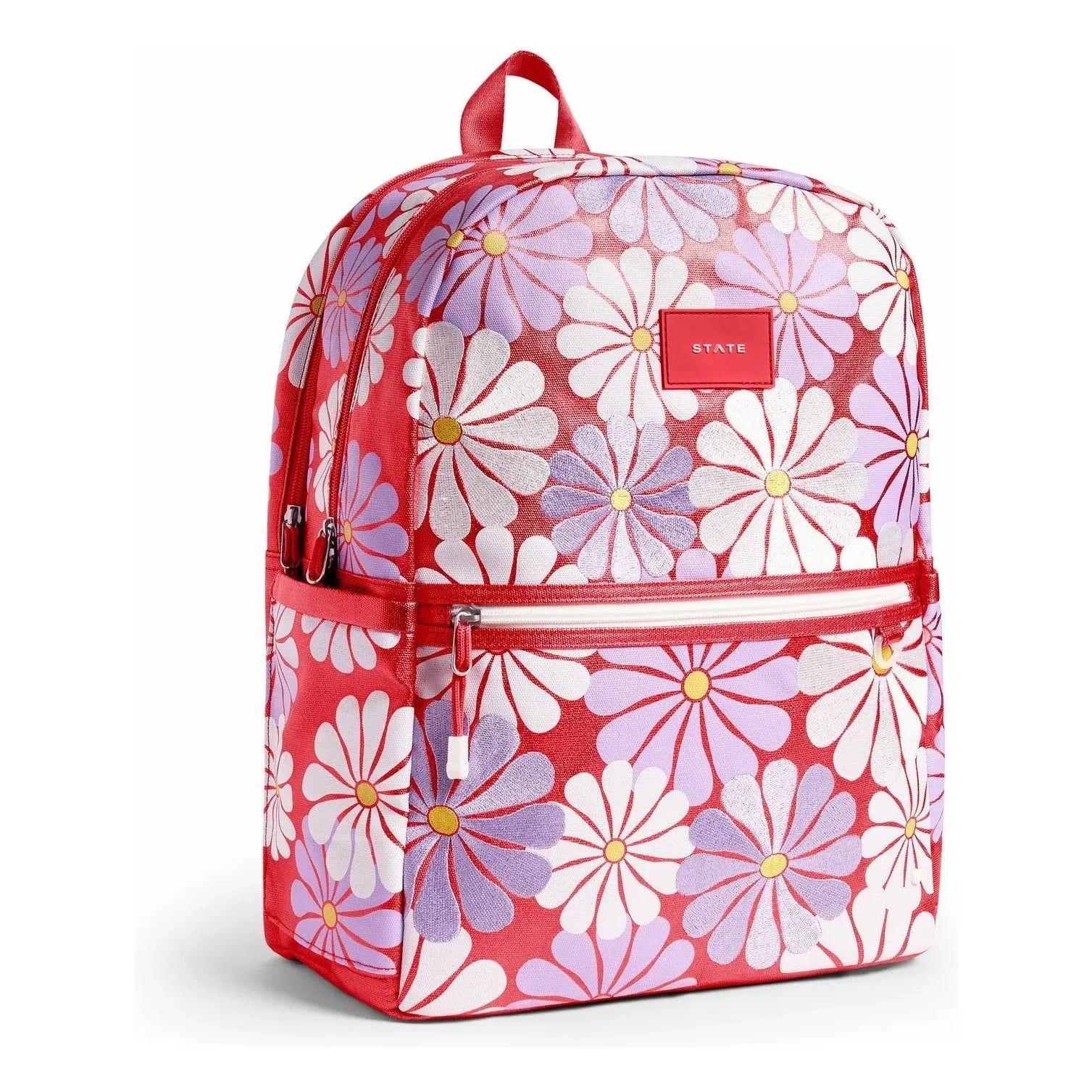 State Bags - Kane Two Pockets Ruby Floral Backpack | Coral