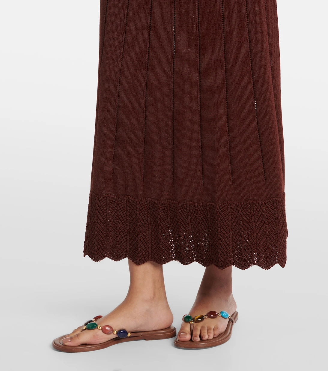 Eres - Imaginaire cotton-blend maxi dress