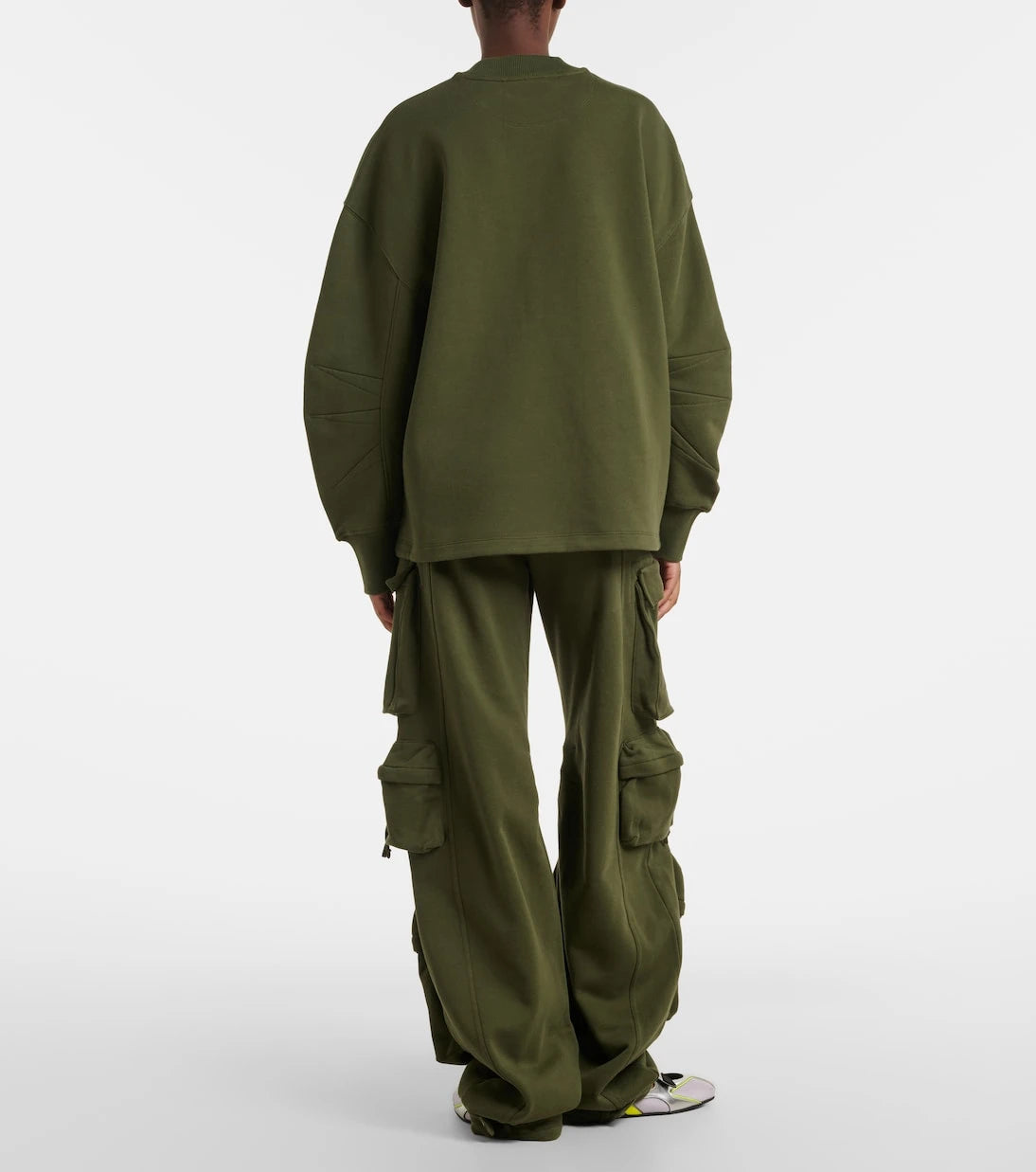 The Attico - Cotton jersey sweatpants