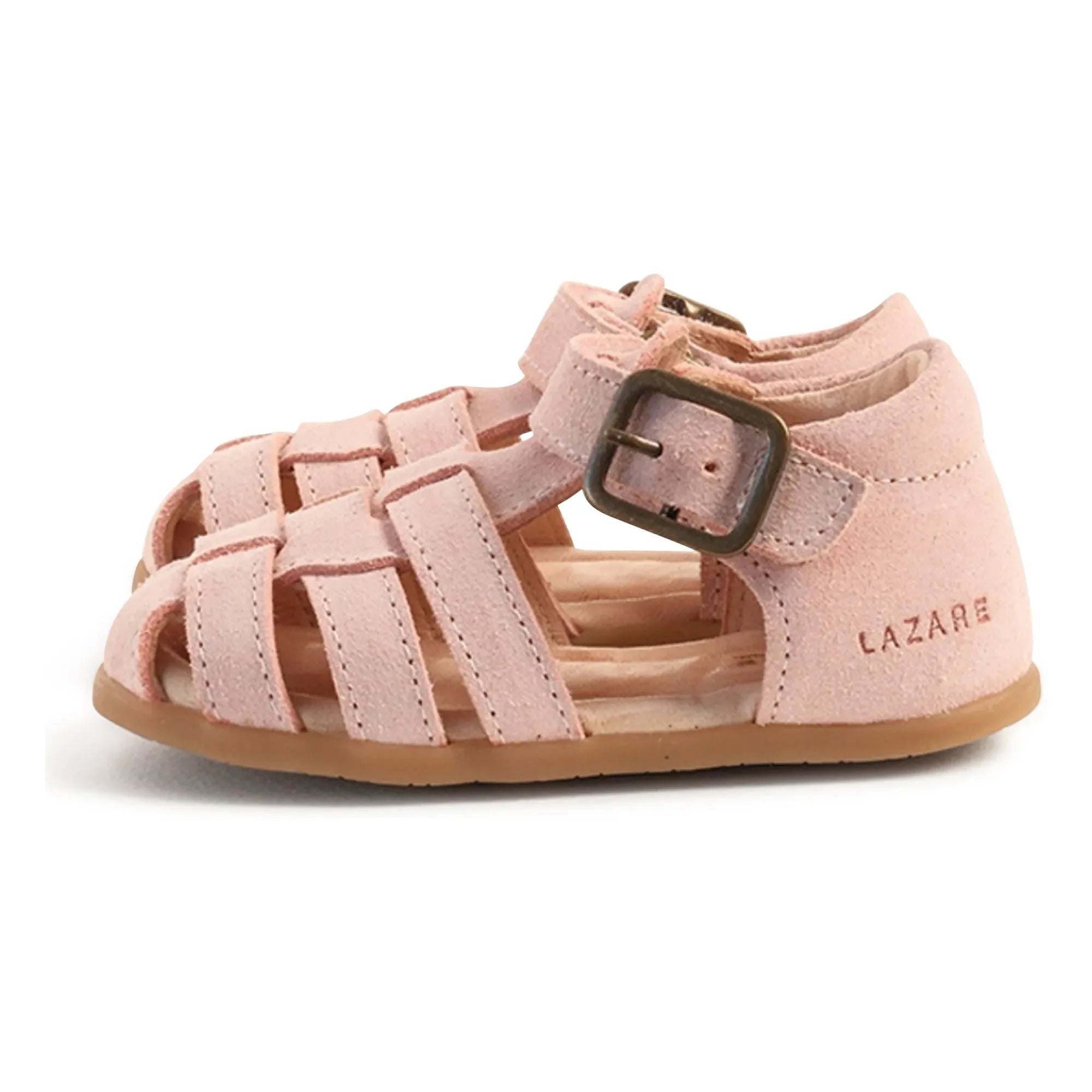 Lazare - Ernest Suede sandals | Powder pink