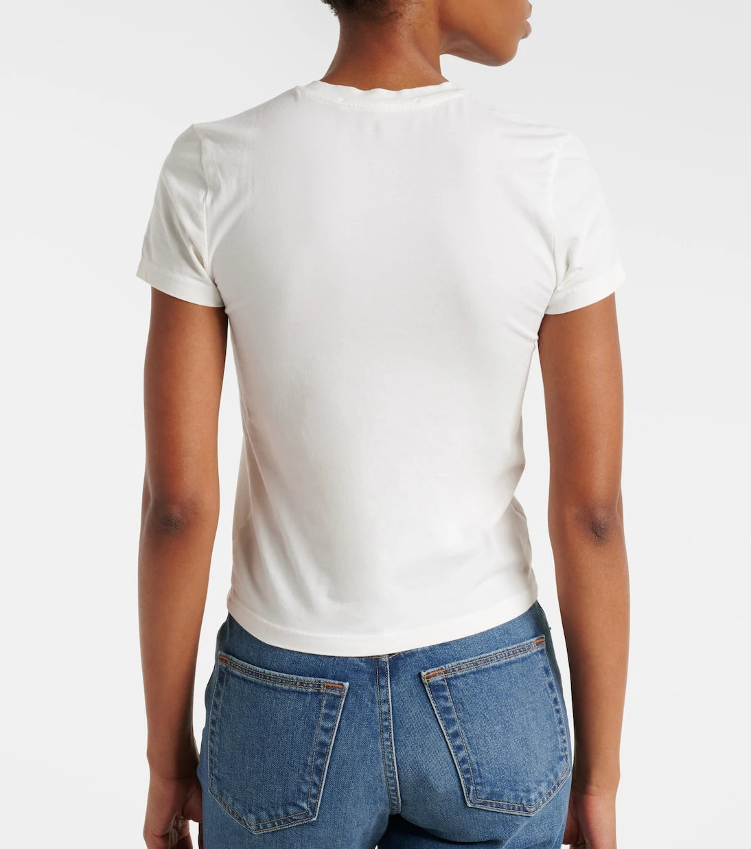 Slvrlake - Fitted cotton-blend T-shirt