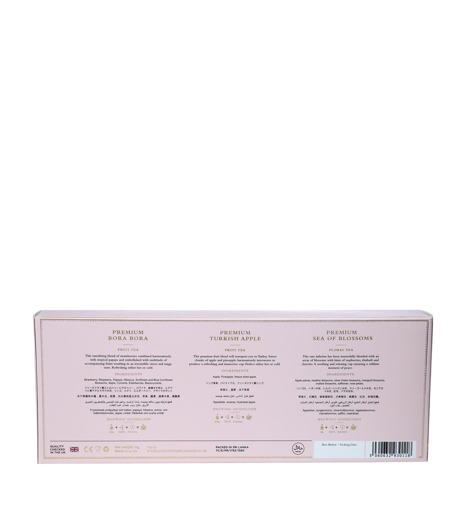 London Tea Exchange Wild Orchard Collection (15 Tea Bags)