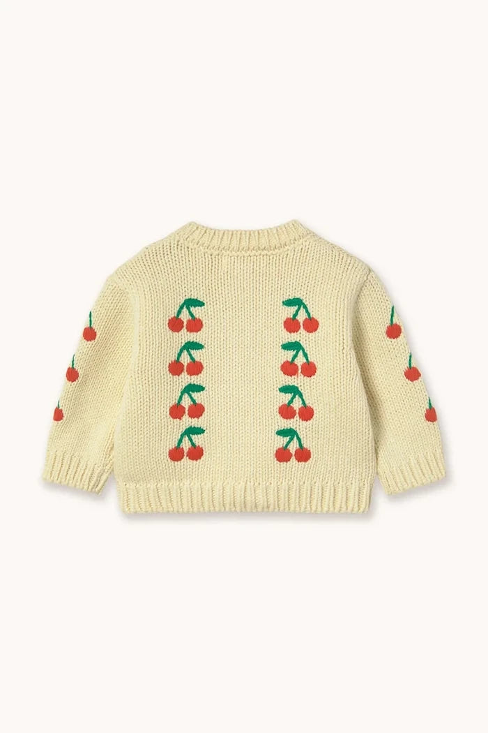 Tinycottons MINI CHERRIES Örme Bebek Hırkası