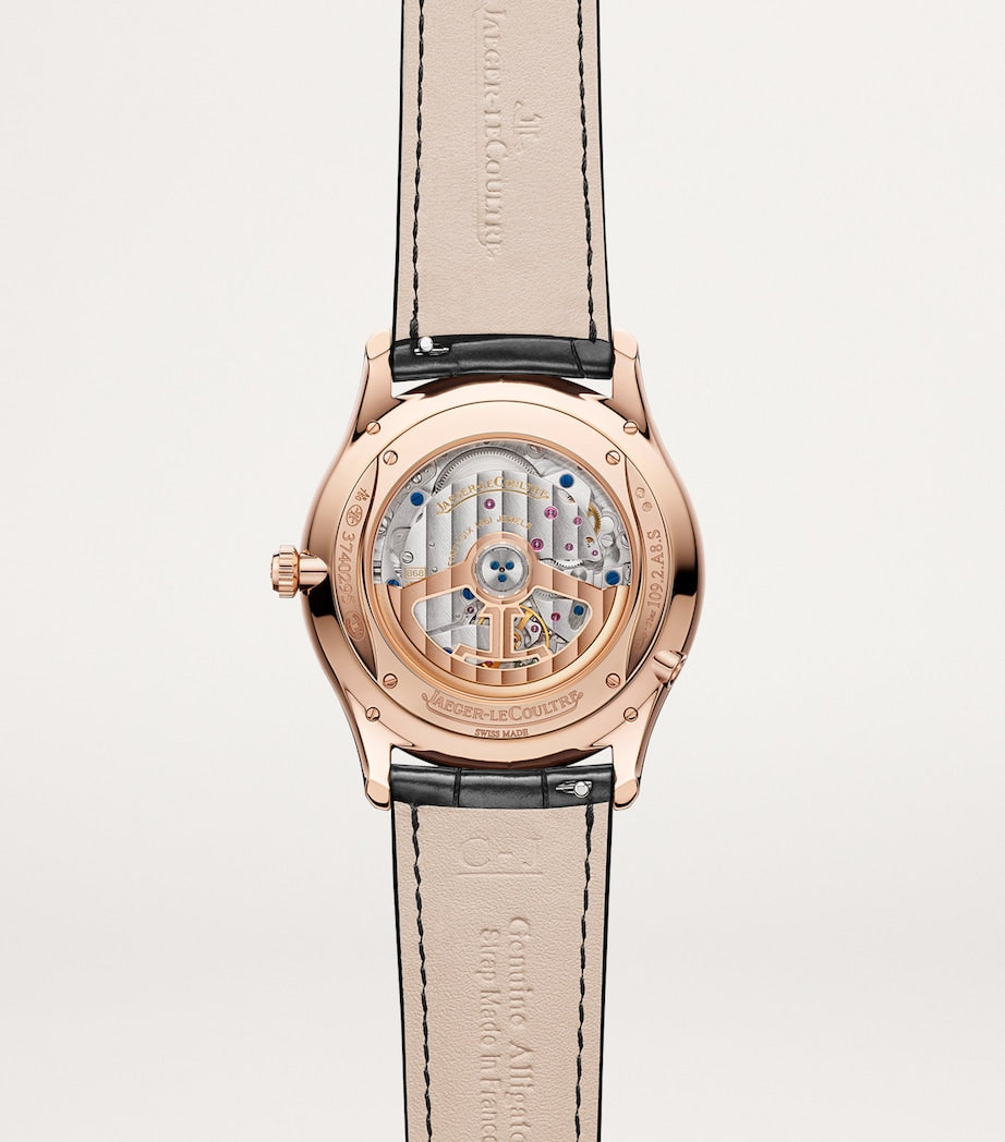 Pink Gold Master Ultra Thin Perpetual Calendar Watch 39mm