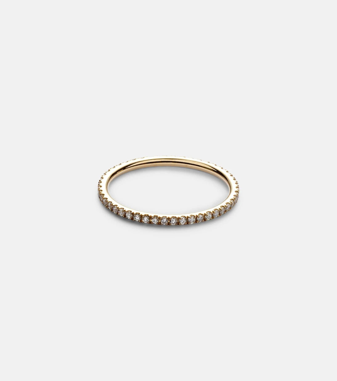 Ileana Makri - Thread Band 18kt gold ring with diamonds