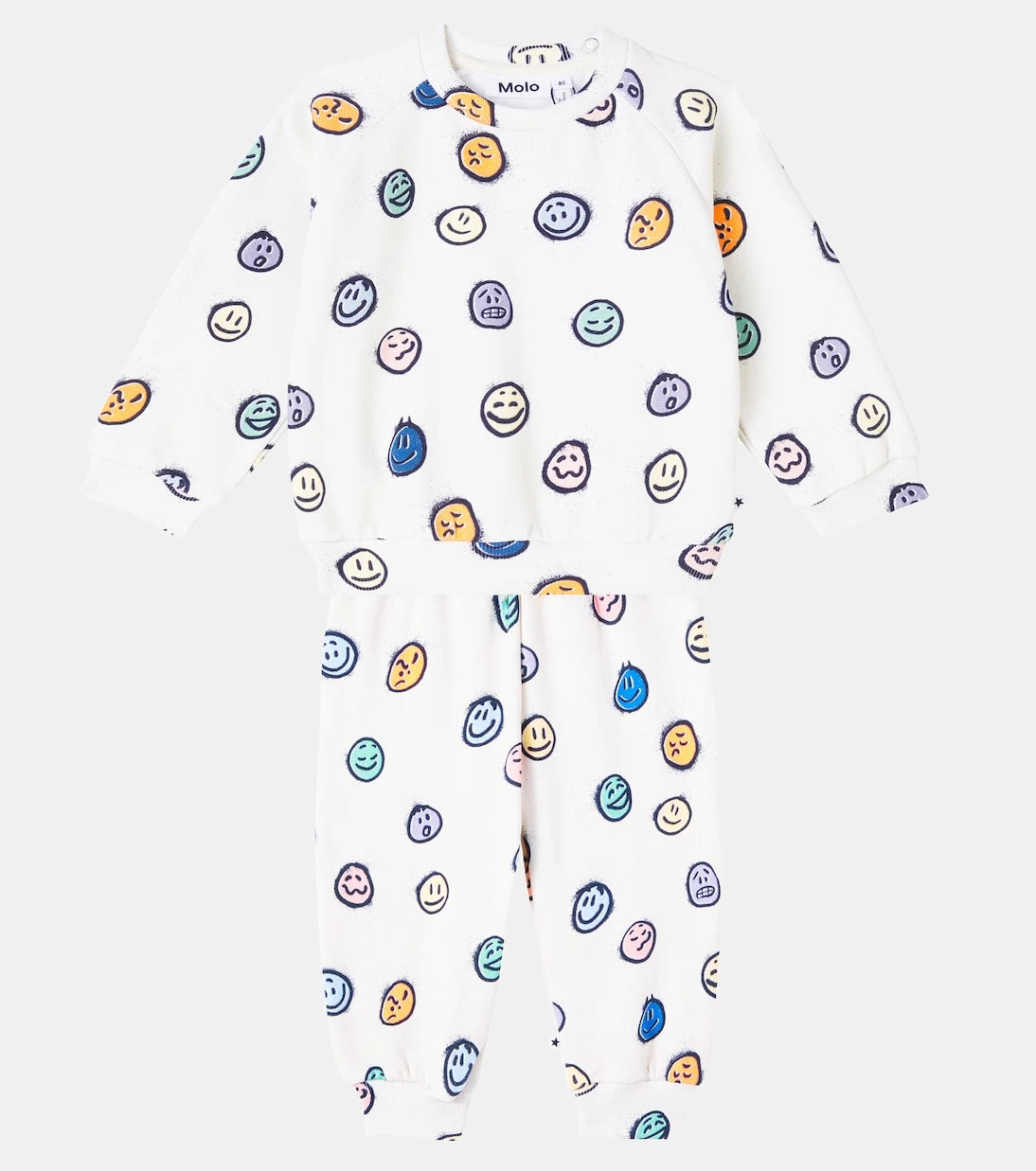 Molo - Baby Disc sweatshirt and Simeon sweatpants set