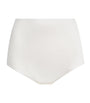SPANX White Satin Shaping Briefs - Light Control