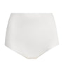 White Satin Shaping Briefs - Light Control