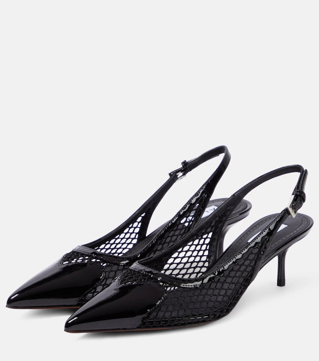 Alaïa - Patent leather slingback pumps