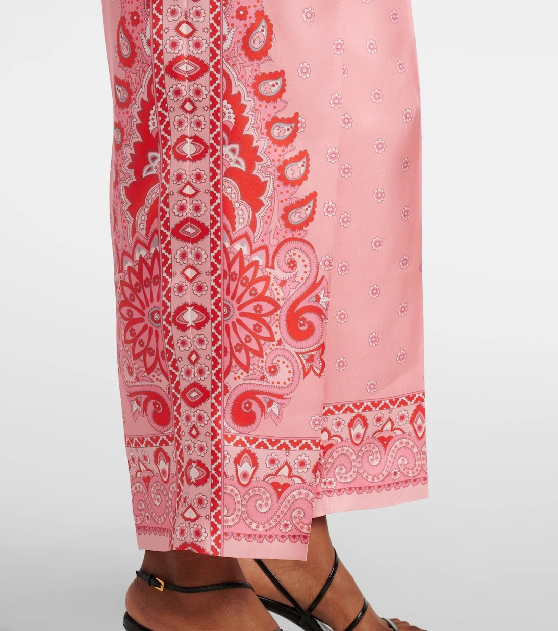 Etro - Paisley ipek düz pantolon