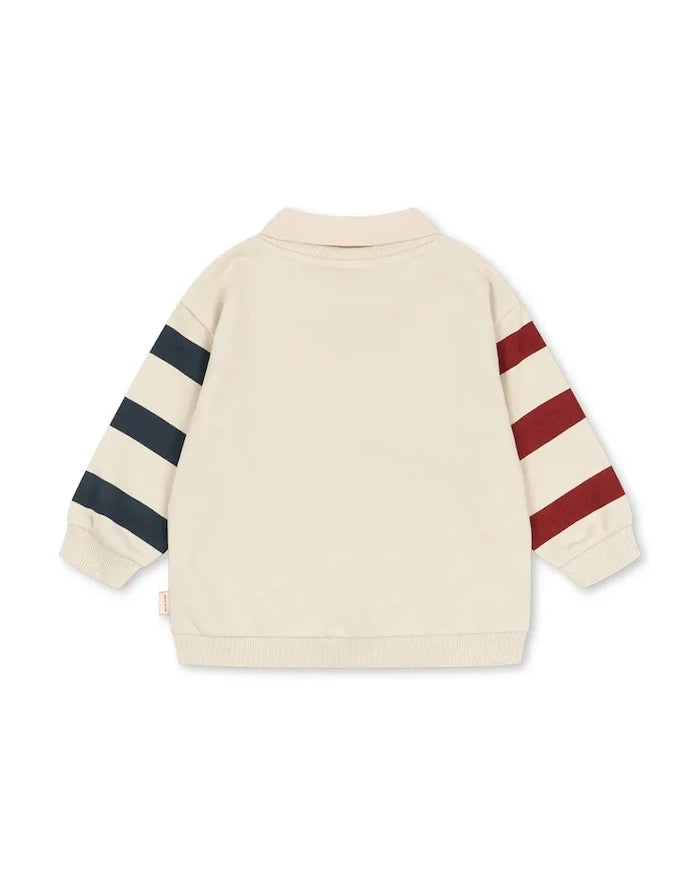 Konges Sløjd çocuk pamuklu SPOTTY SWEAT SHIRT GOTS