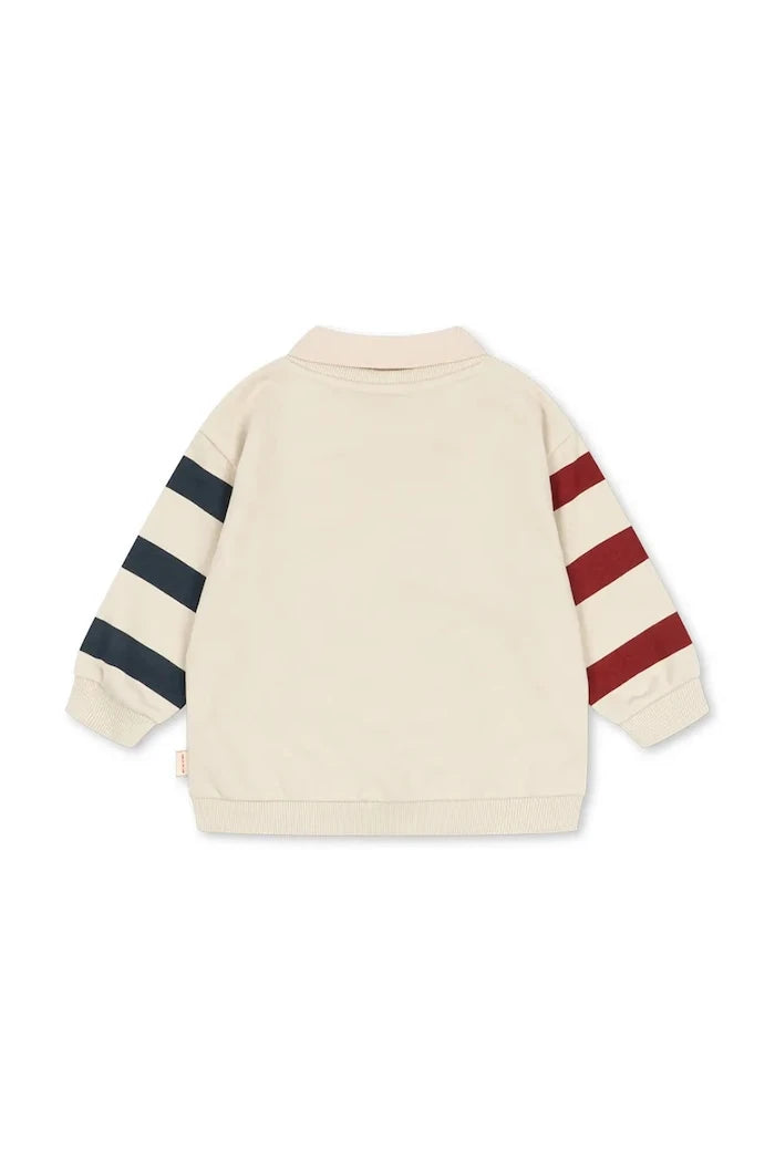 Konges Sløjd çocuk pamuklu SPOTTY SWEAT SHIRT GOTS