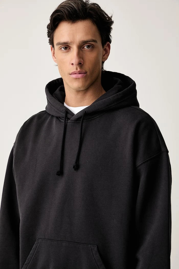 Levi's kapüşonlu erkek pamuklu sweatshirt WORKWEAR PO