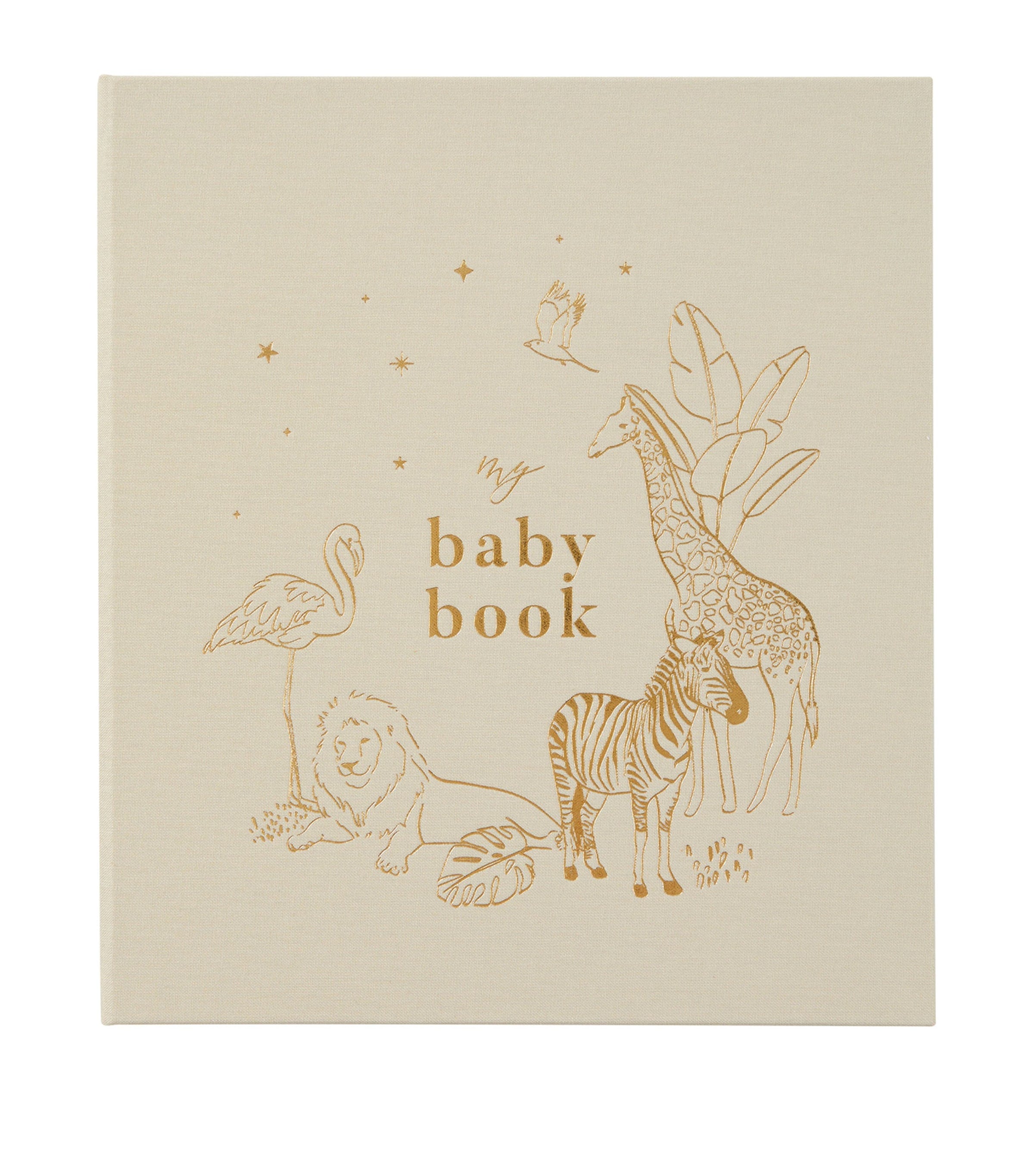 Safari Baby Memory Book