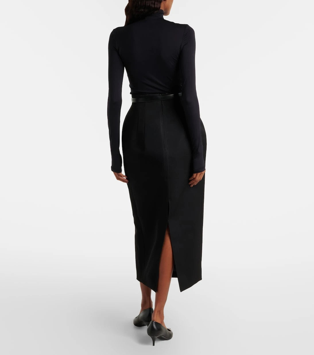 Wardrobe.NYC - x RHW Web midi skirt