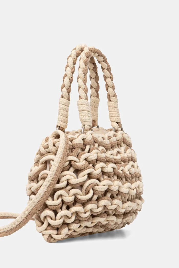 Answear.LAB kadın pamuk crossbody çanta