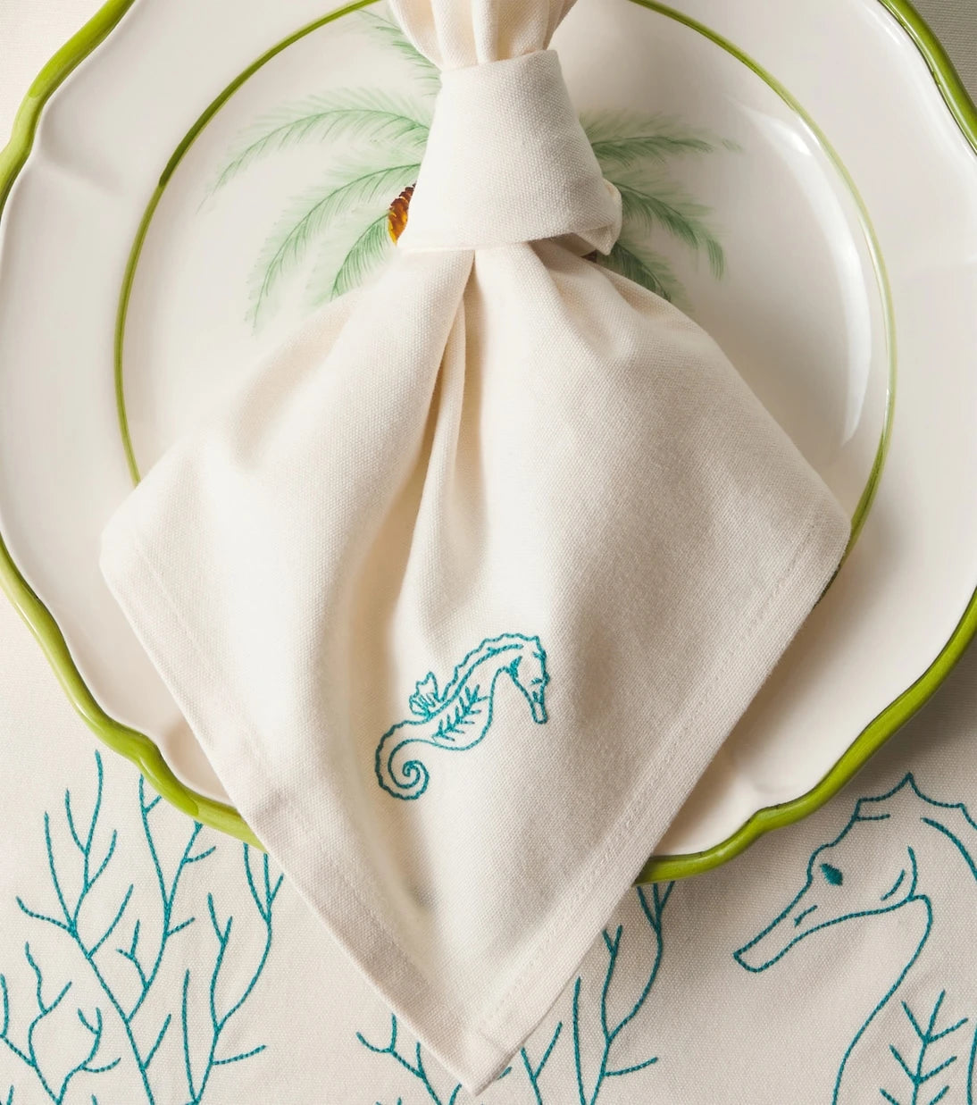 Les-Ottomans - Set of 6 linen napkins