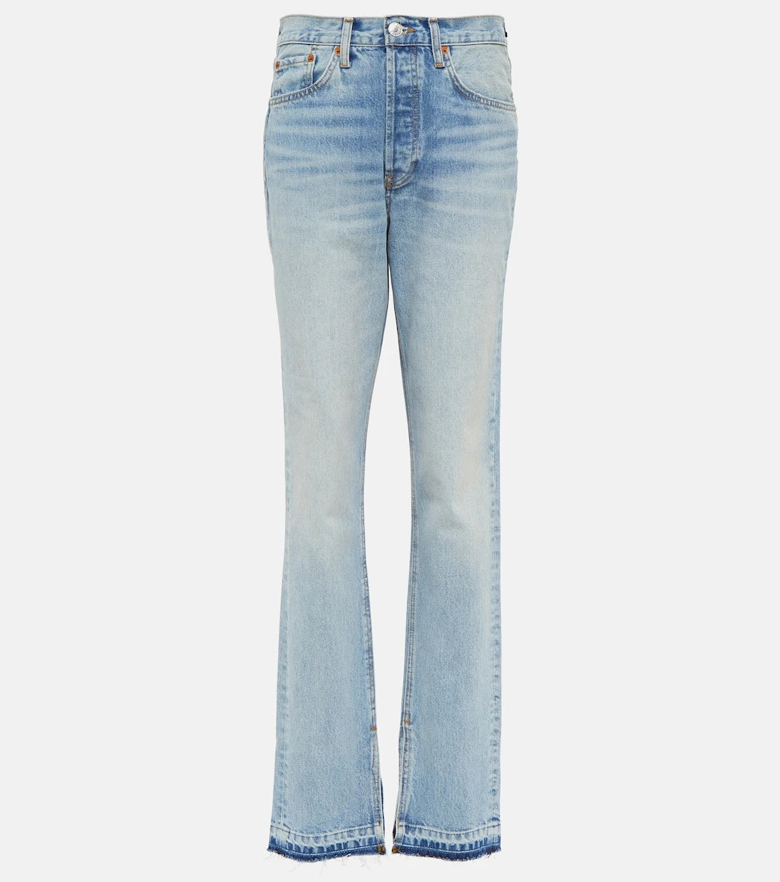 Re/Done - High-rise bootcut jeans