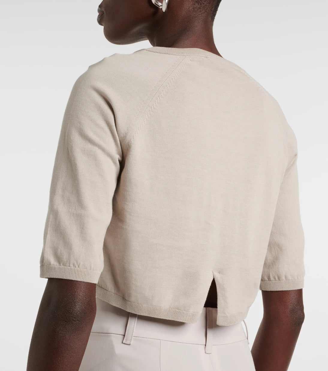 'S Max Mara - Pam cropped cotton cardigan