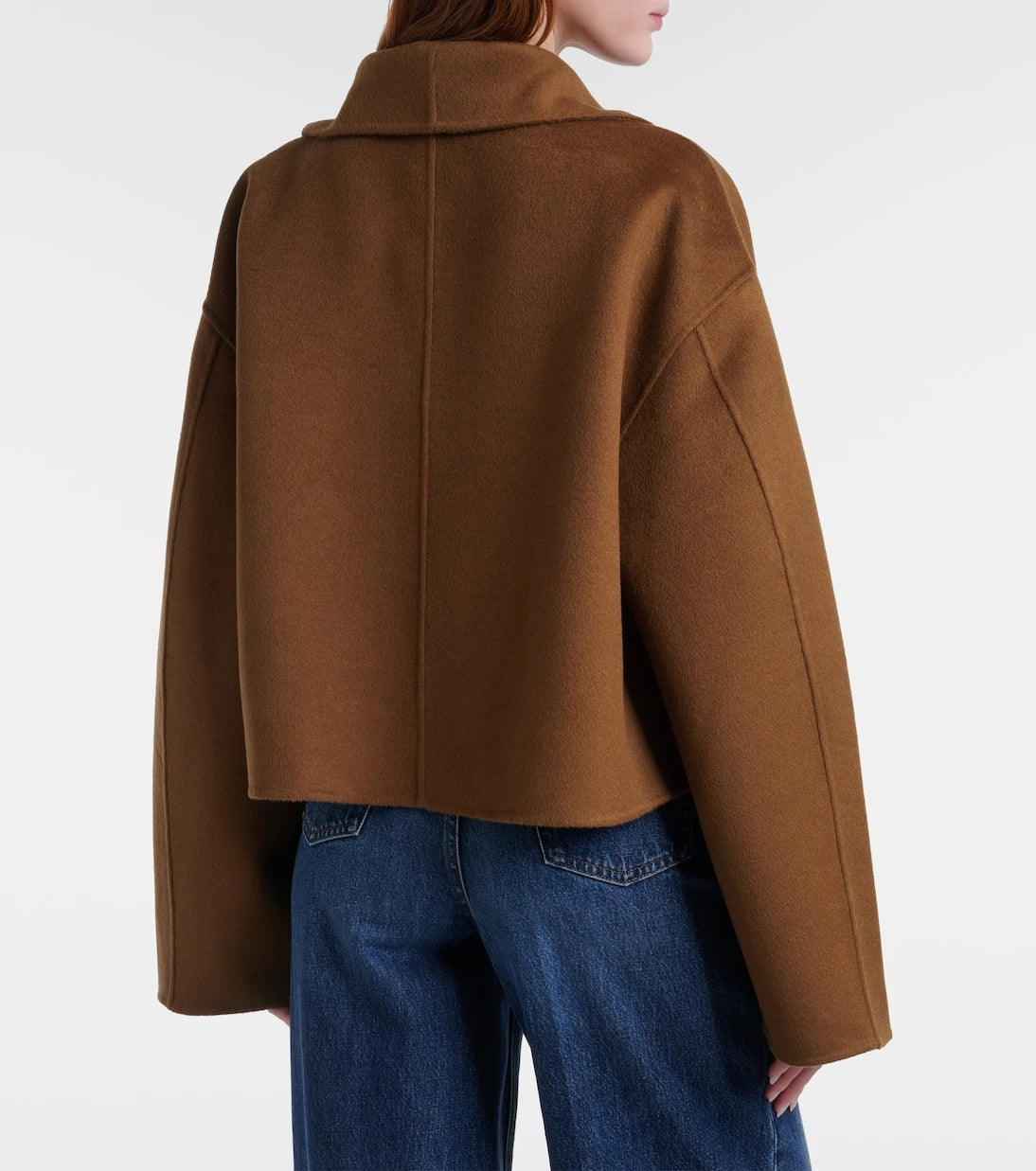 Toteme - Signature cropped wool doublé jacket