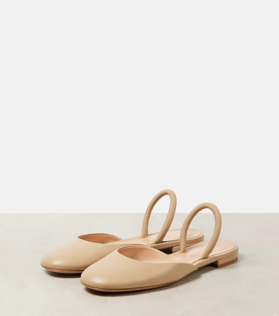 Gianvito Rossi - Leather ballet flats