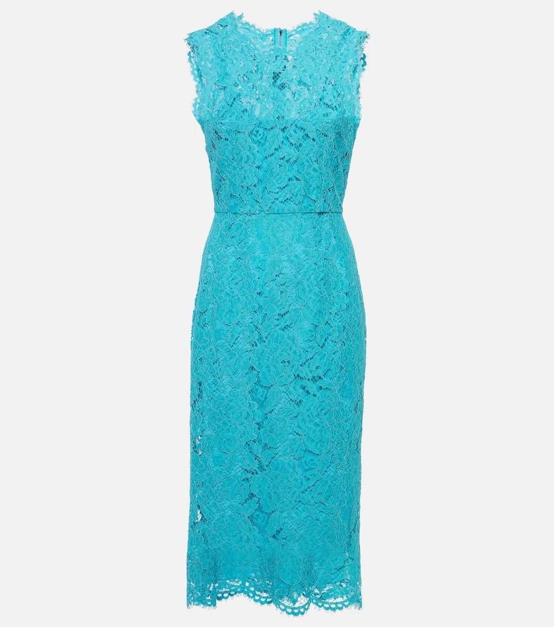 Dolce&Gabbana - Cotton-blend lace midi dress