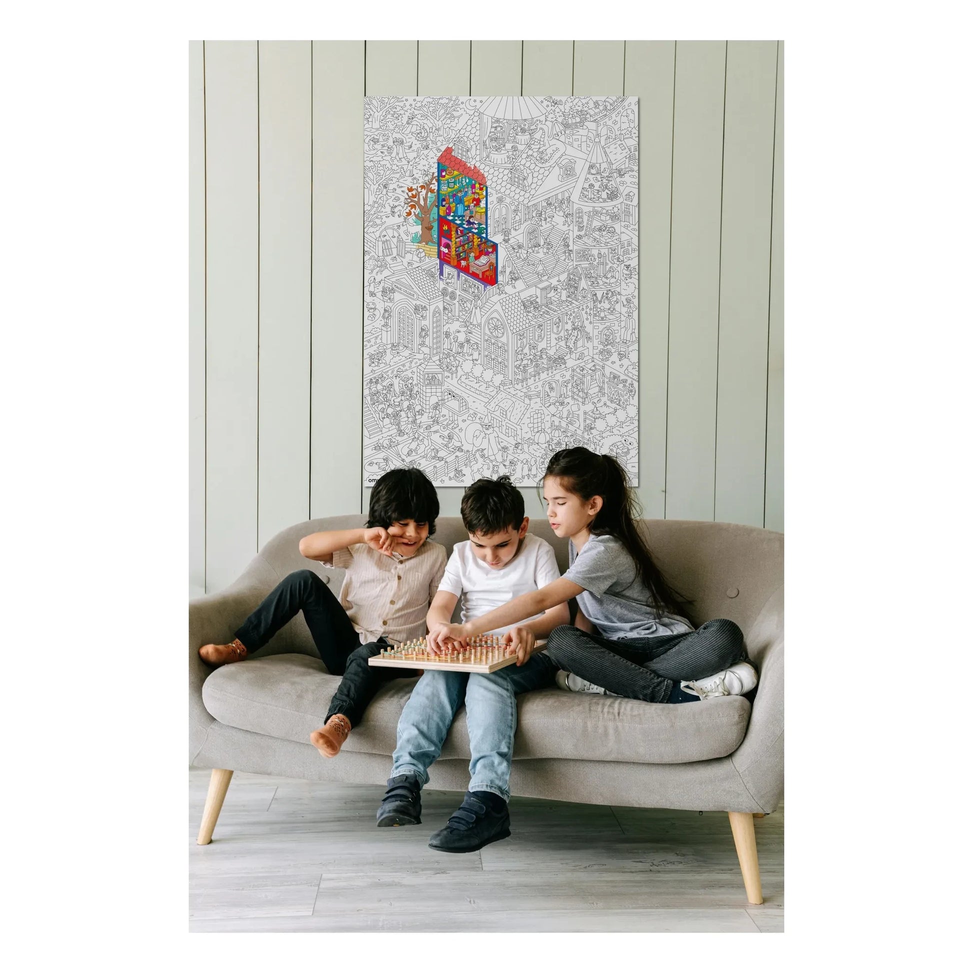 Omy - Magic College Giant Poster | Purple