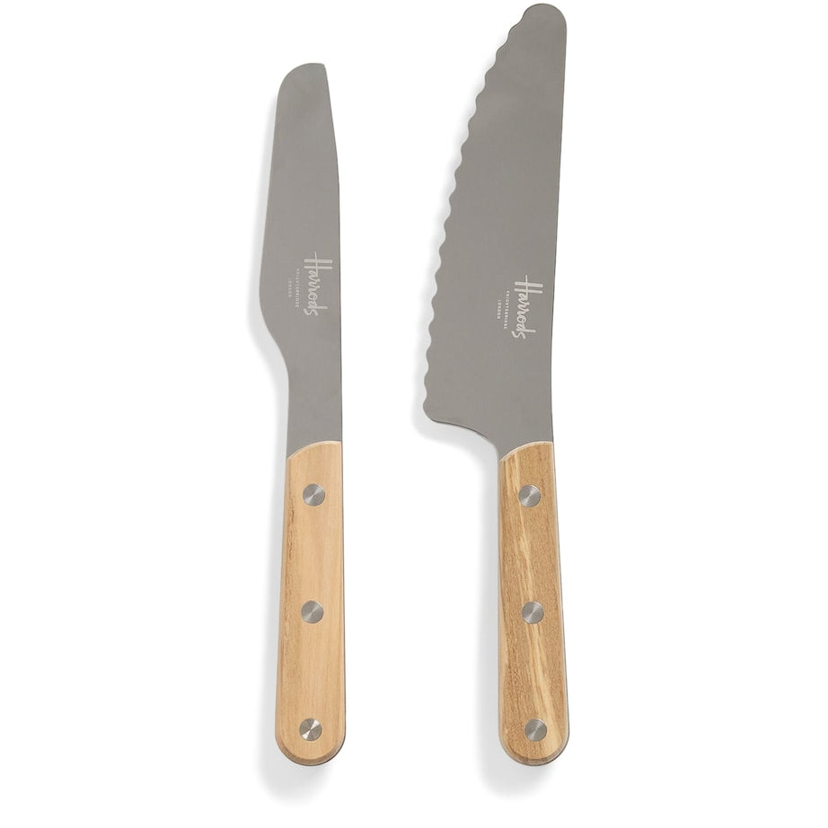 Harrods Bread & Jam Knife Set