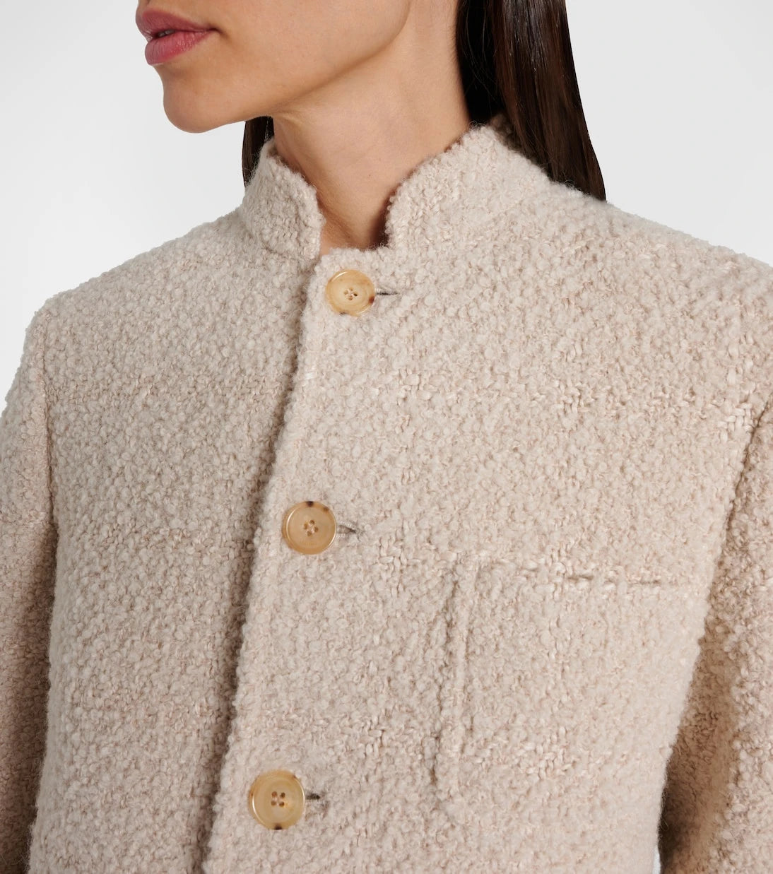 Loro Piana - Spagna Mini SB bouclé wool-blend jacket