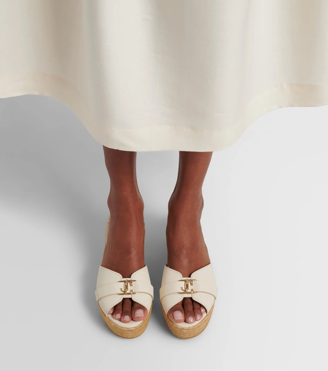 Jimmy Choo - Leda wedge espadrilles