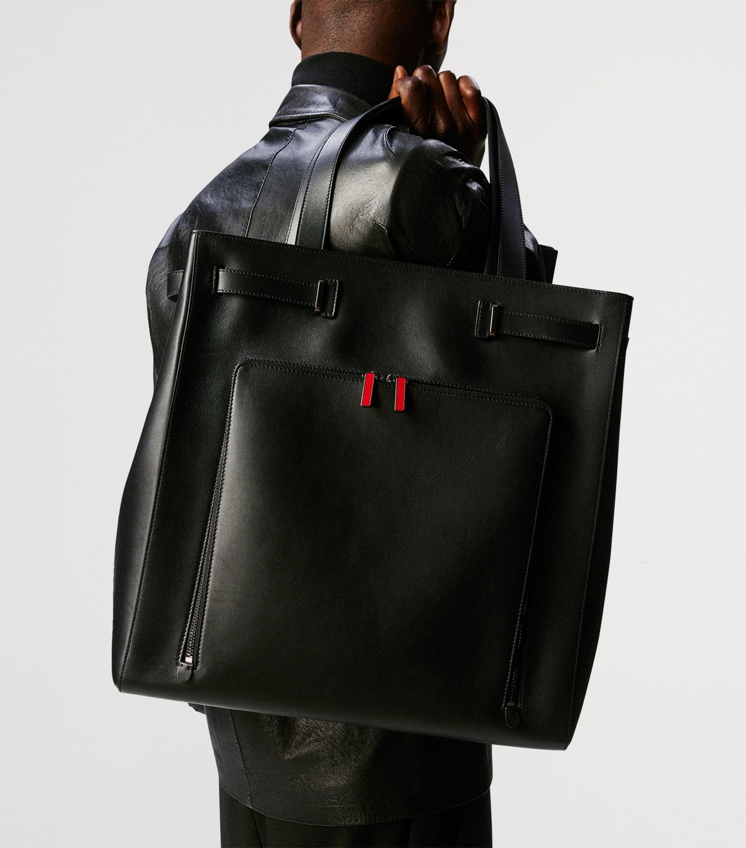 Christian Louboutin Djanis Leather Tote Bag