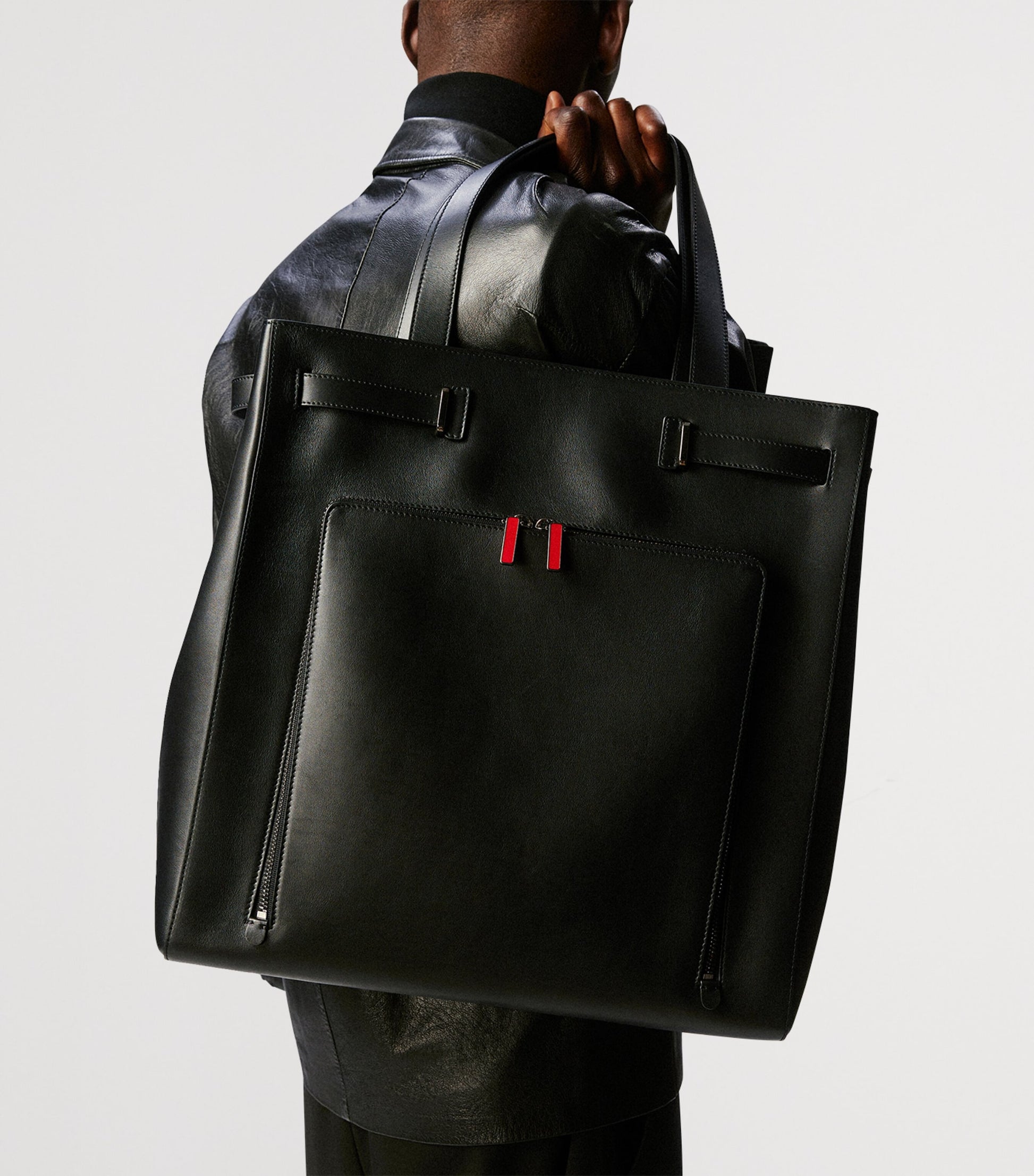 Christian Louboutin Djanis Leather Tote Bag