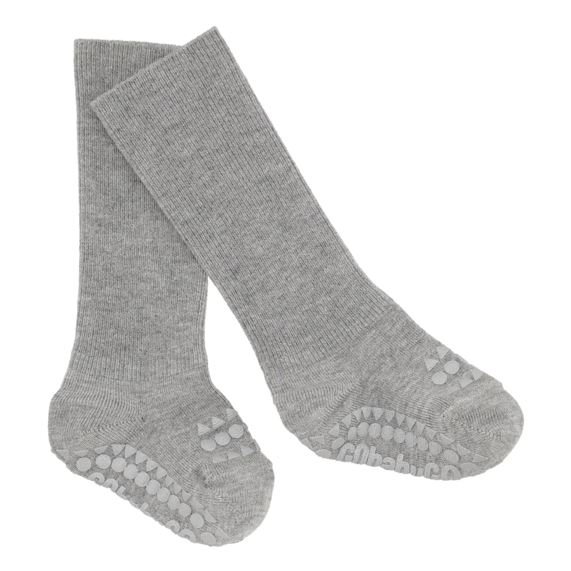 GOBABYGO - Anti-slip Bamboo Socks | Grey