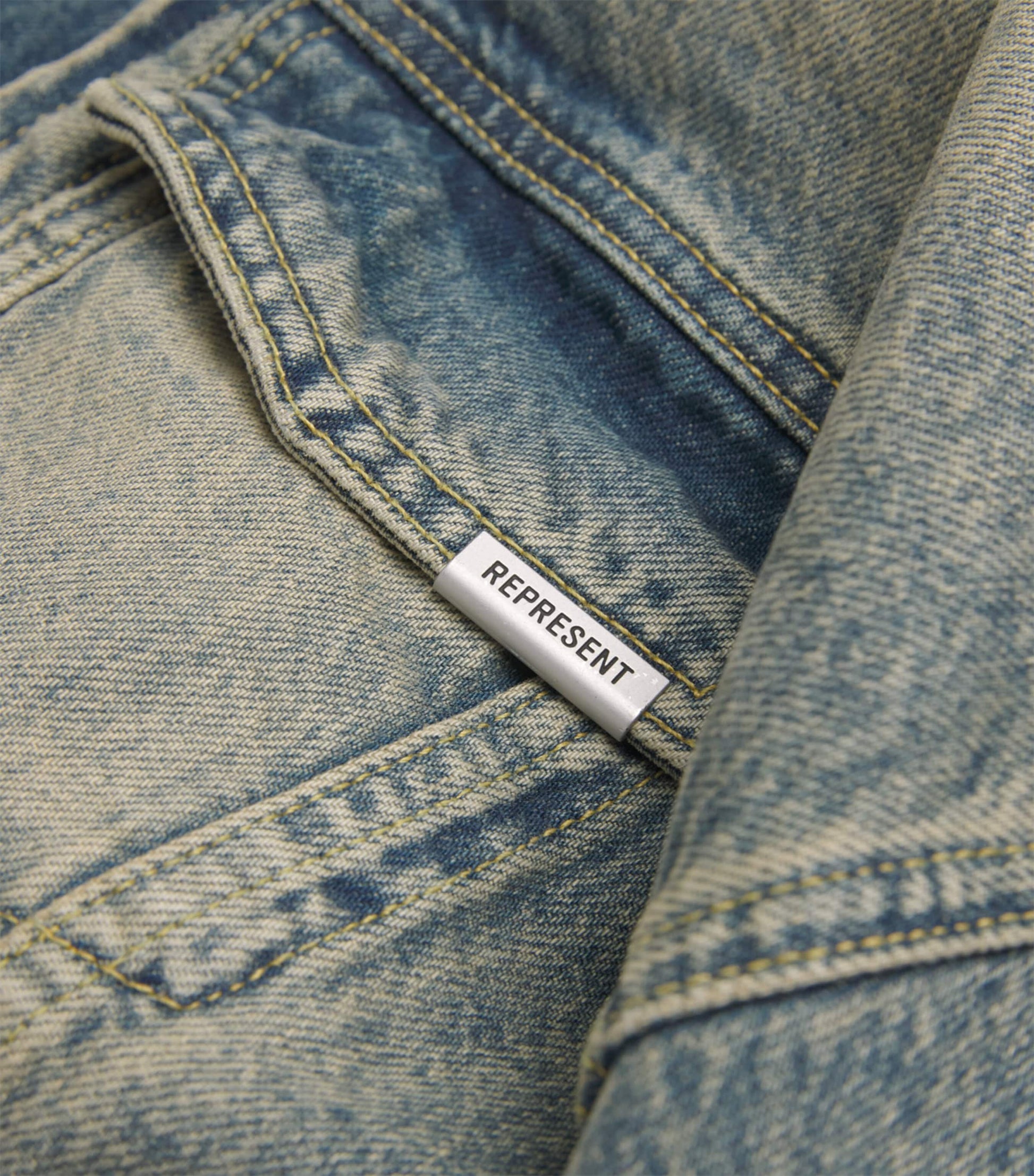 Represent Blue R4 Denim Jacket