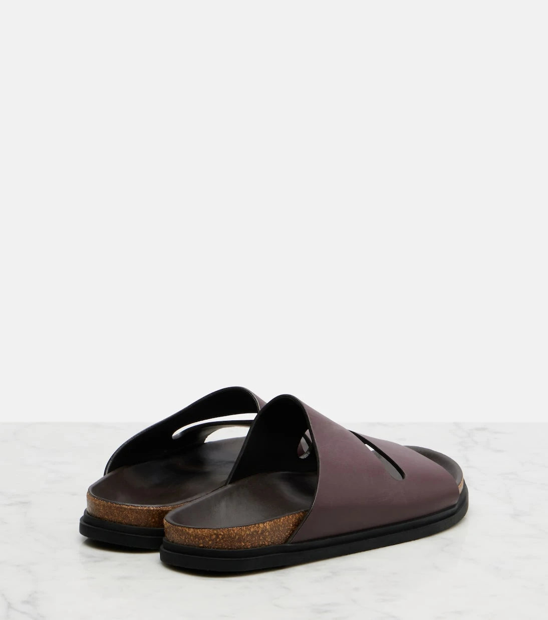 The Row - Band leather slides