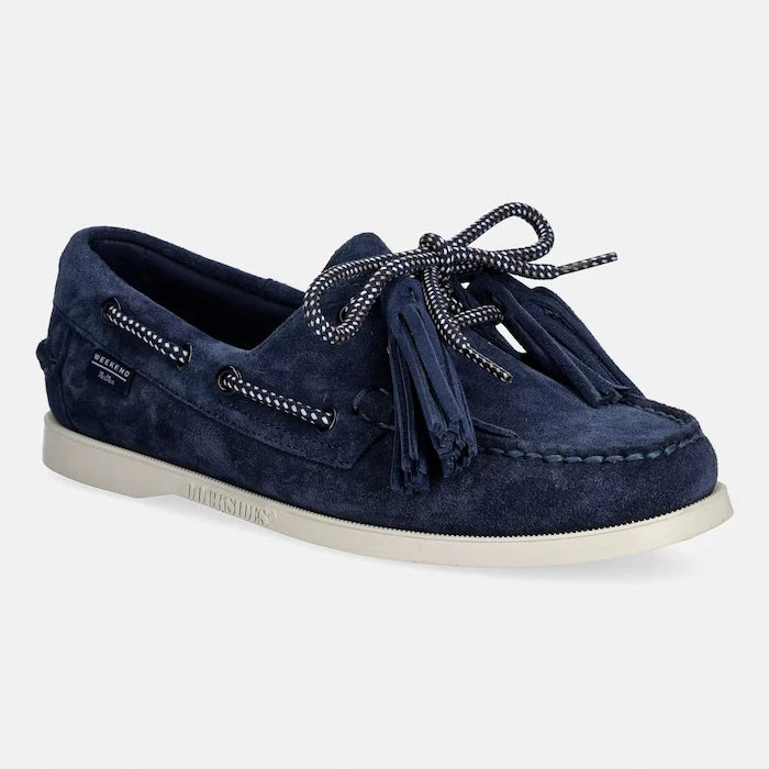 Велурени мокасини Weekend Max Mara Wkadockside
