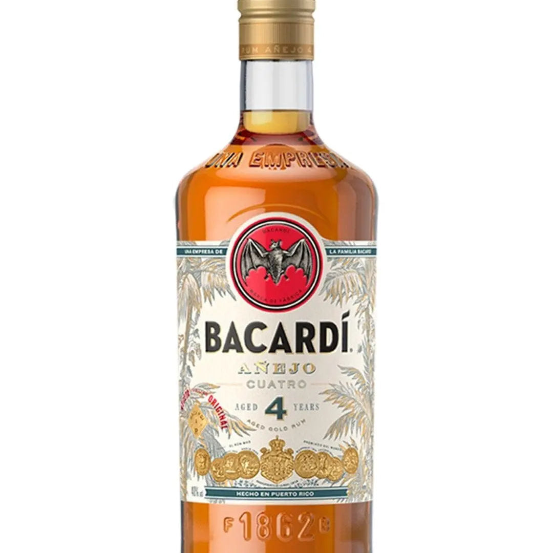 Bacardi Anejo Cuatro Rum, 70 cl