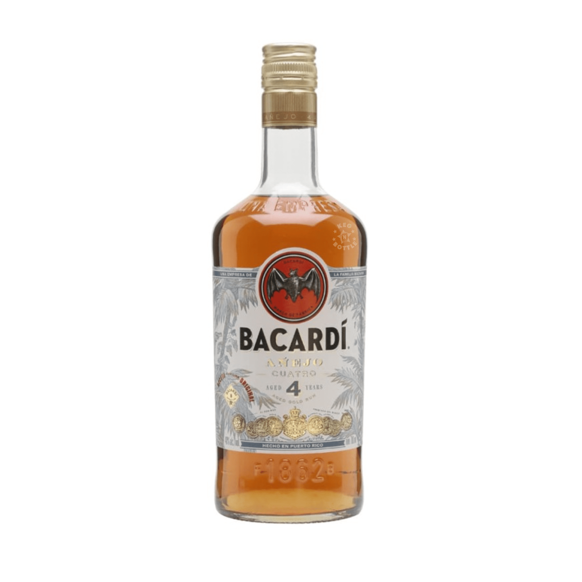 Bacardi Anejo Cuatro Rum (750 ml)