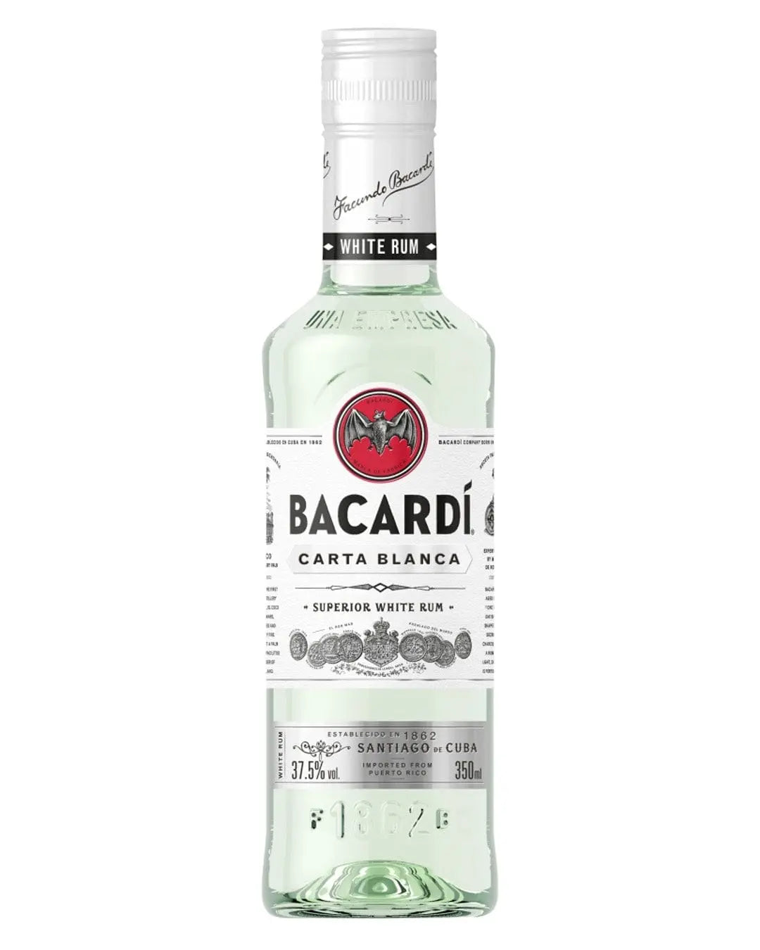 Bacardi Carta Blanca Rum, 35 cl