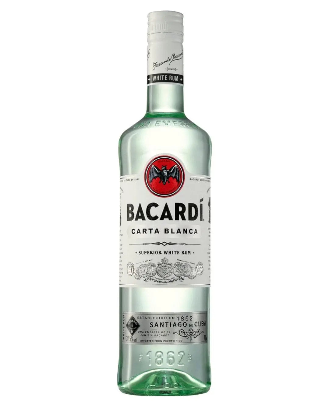Bacardi Carta Blanca Rum, 70 cl