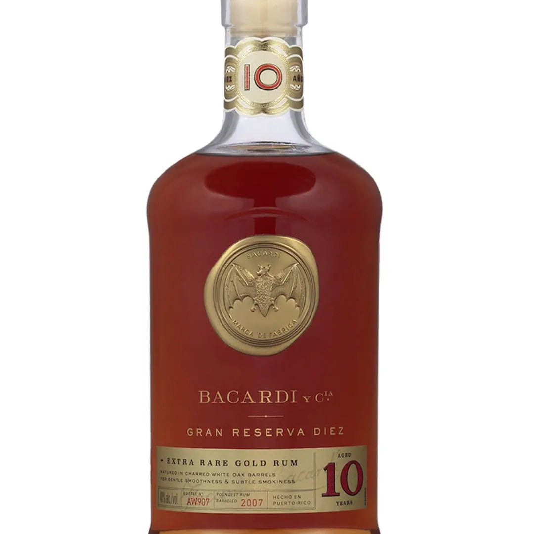 Bacardi Gran Reserva Diez 10 Year Old Rum, 70 cl