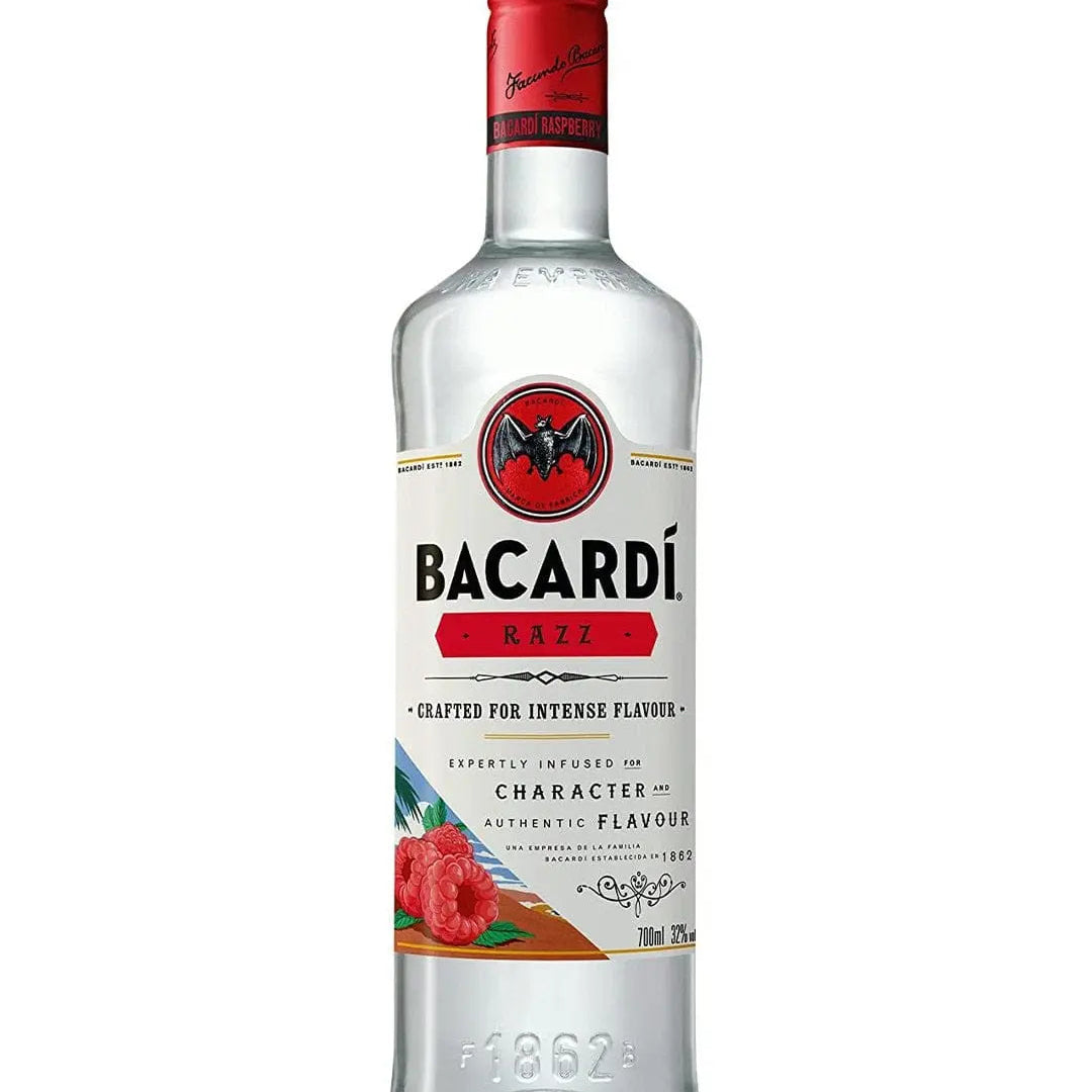 Bacardi Raspberry Rum Spirit Drink, 70 cl
