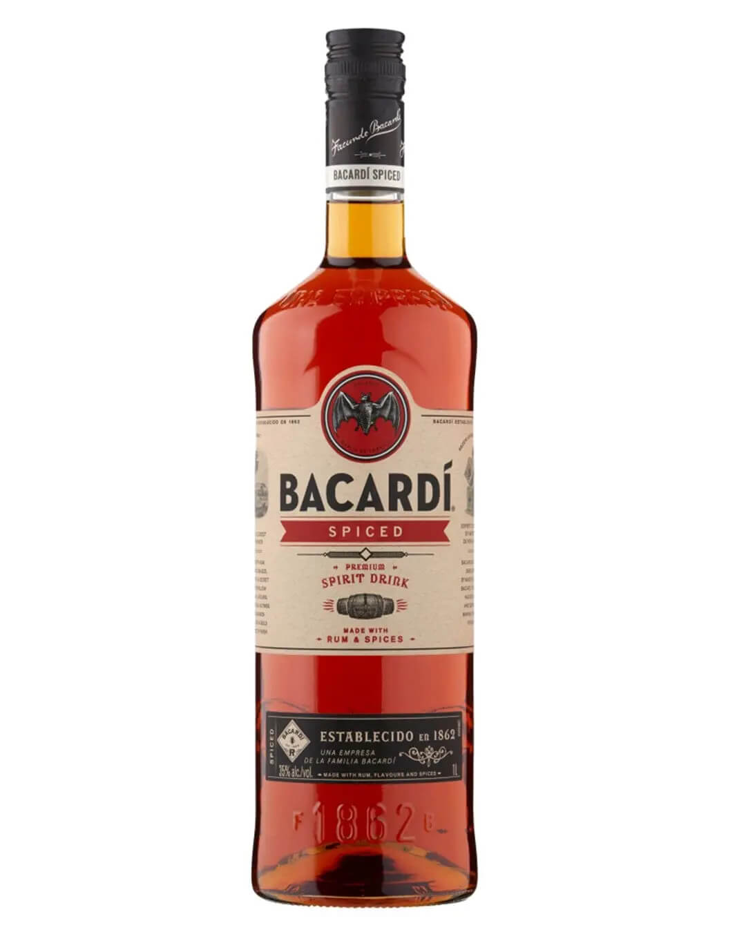 Bacardi Spiced Rum Spirit, 70 cl