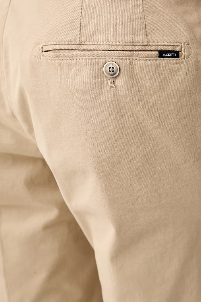 Hackett London erkek pamuk elastan chino pantolon