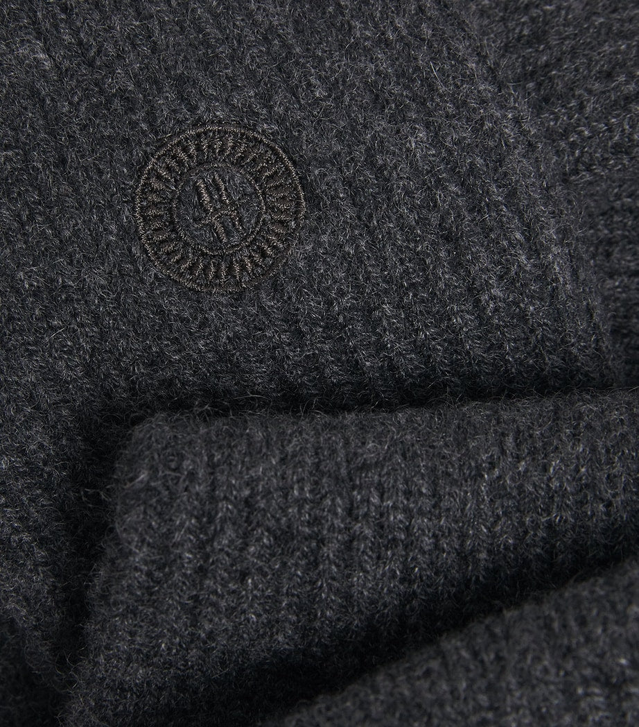 Black Cashmere Socks