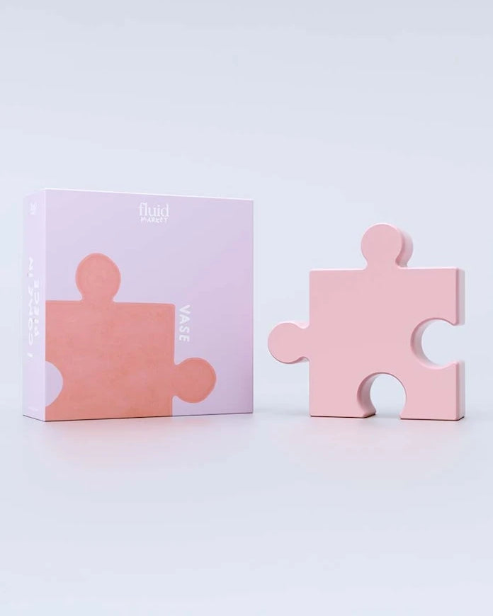 Fluid Market Pink Puzzle Vase